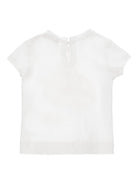 T-shirt per neonata Monnalisa x Disney bianca con stampa grafica Winnie the Pooh - Rubino Kids