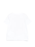 T-shirt per neonata Stella McCartney Kids bianca con stampa grafica - Rubino Kids