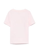 T-shirt per neonata Stella McCartney Kids rosa con stampa a fiori - Rubino Kids