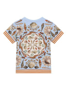 T-shirt per neonati Dolce & Gabbana Kids multicolor con stampa - Rubino Kids