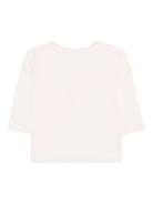 T-shirt per neonato Bonpoint bianca con stampa - Rubino Kids