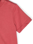 T-shirt per neonato Ralph Lauren Kids rosso con stampa Teddy - Rubino Kids