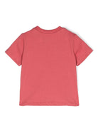 T-shirt per neonato Ralph Lauren Kids rosso con stampa Teddy - Rubino Kids