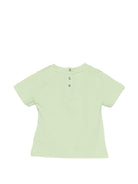 T-shirt per neonato Roberto Cavalli Kids verde con stampa grafica tropicale - Rubino Kids