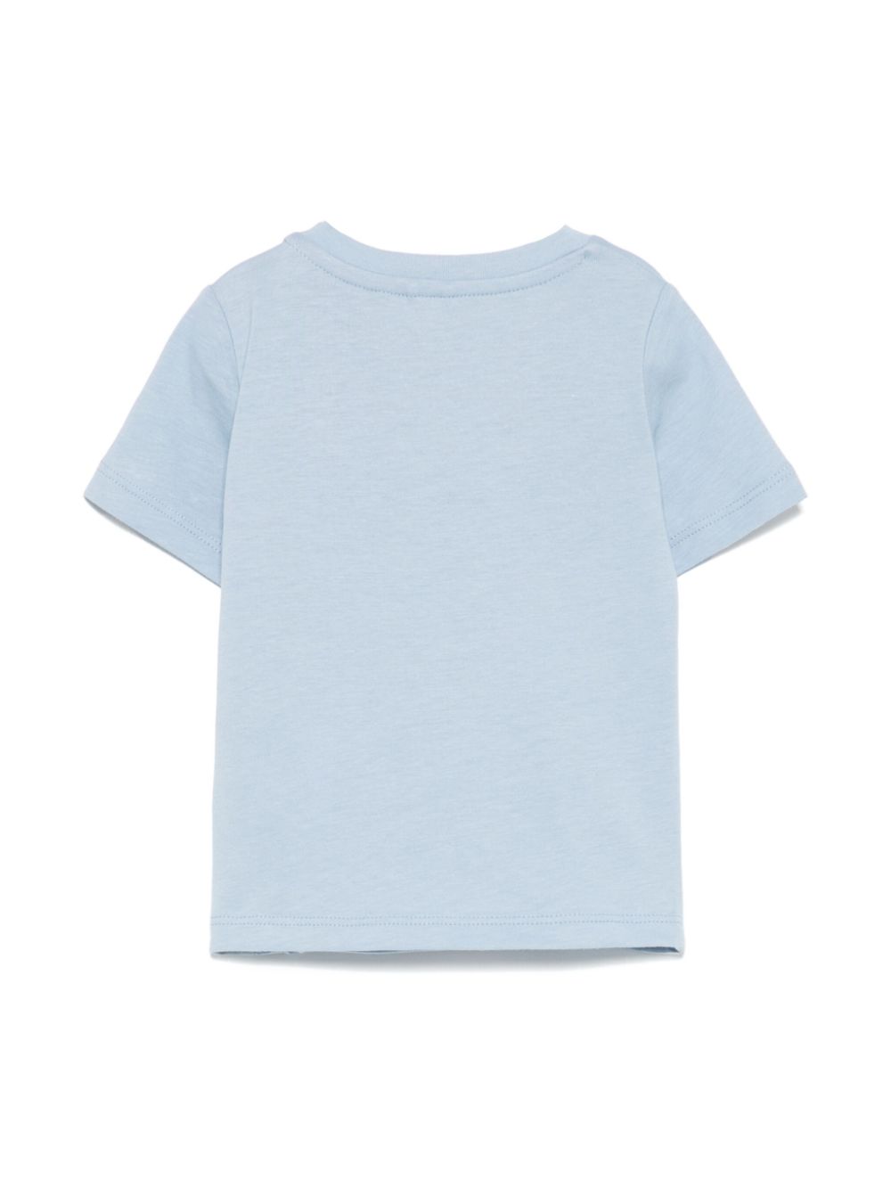 T-shirt per neonato Stella McCartney azzurro con stampa con testo - Rubino Kids