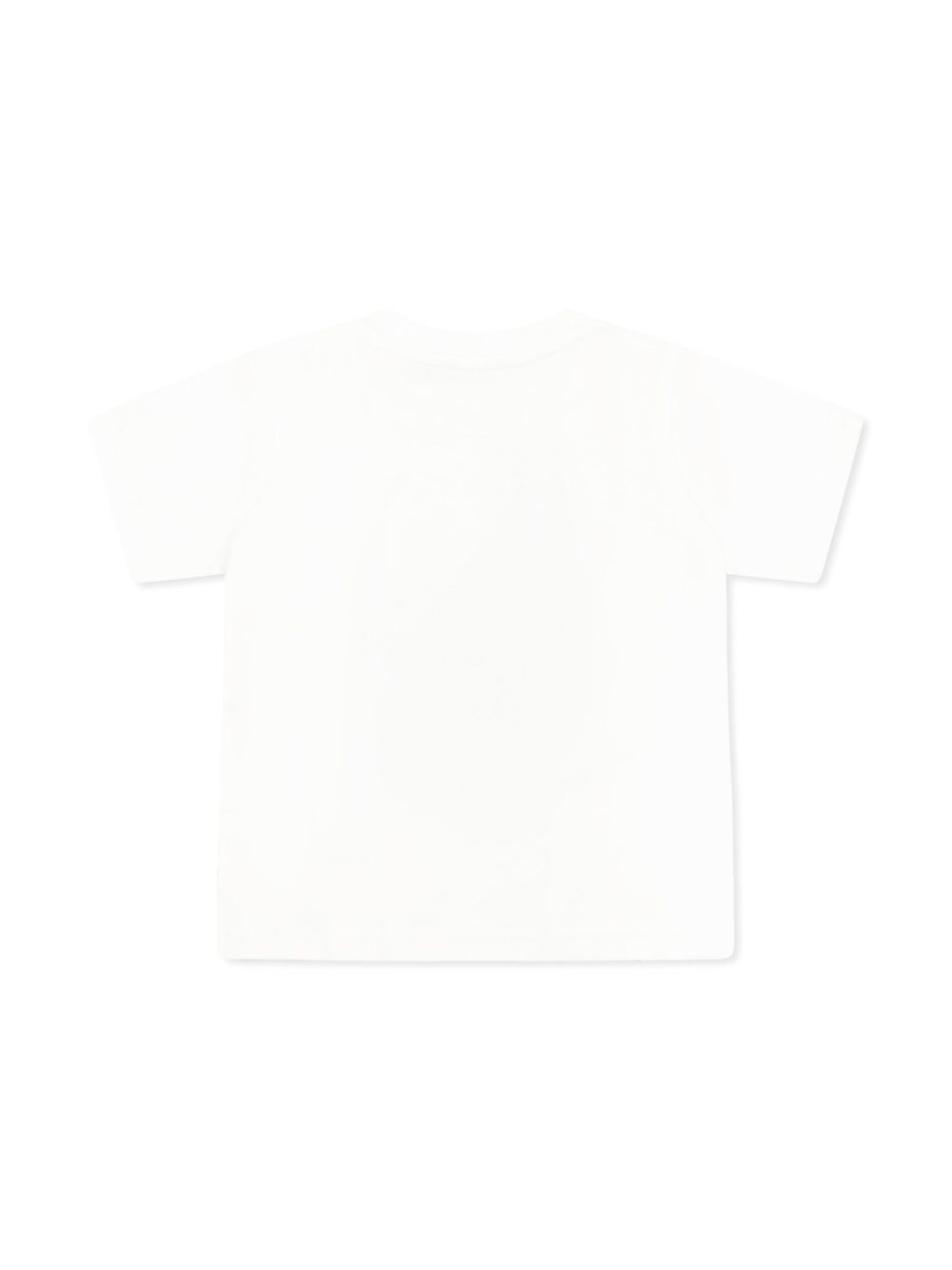 T-shirt per neonato Stella McCartney Kids bianco con stampa grafica rana - Rubino Kids