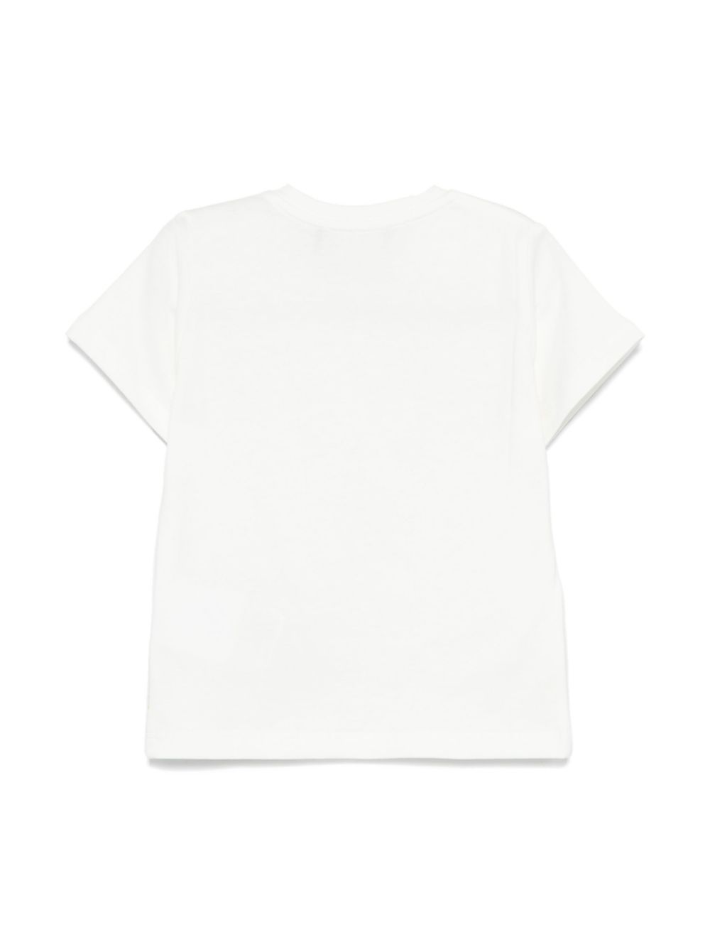 T-shirt per neonato Versace Kids Garland Medusa bianco con stampa - Rubino Kids