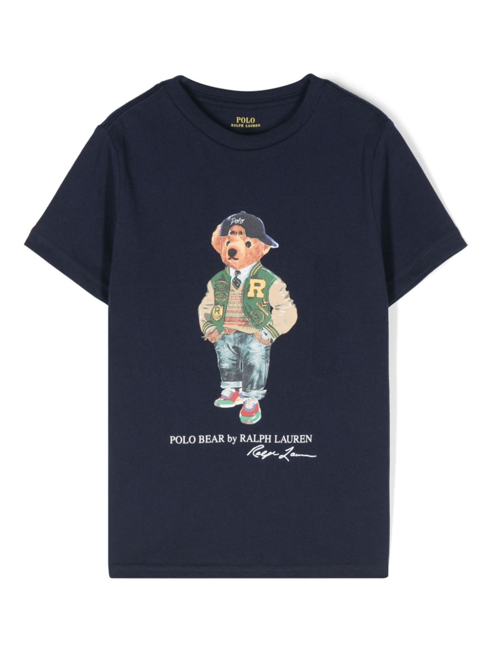 T-shirt Polo Bear - Rubino Kids