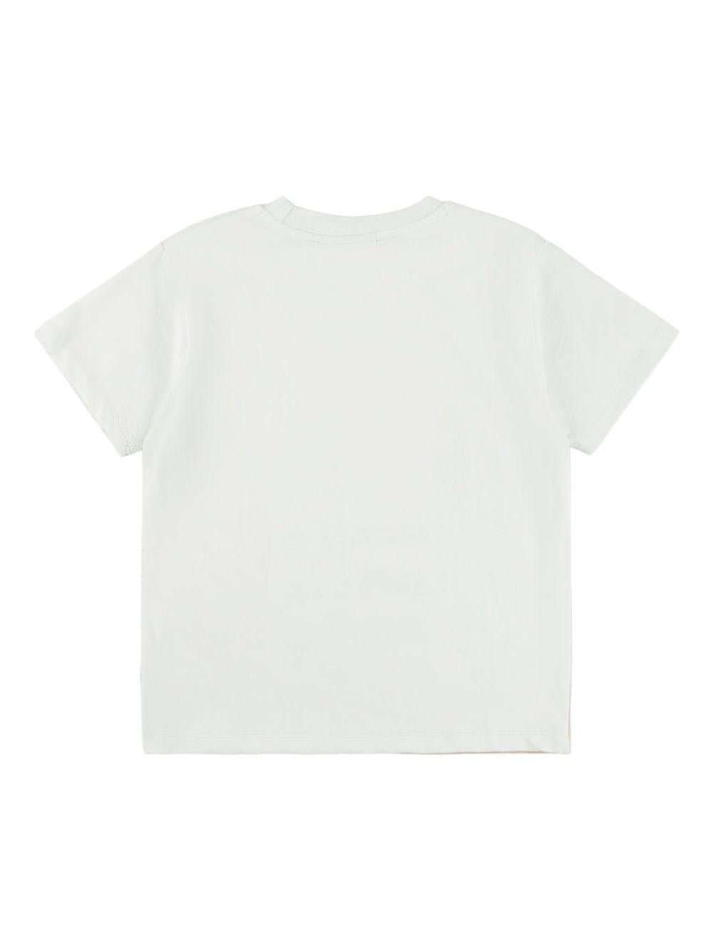 T-shirt Riley per bambino Molo bianca con stampa grafica Surfboard - Rubino Kids