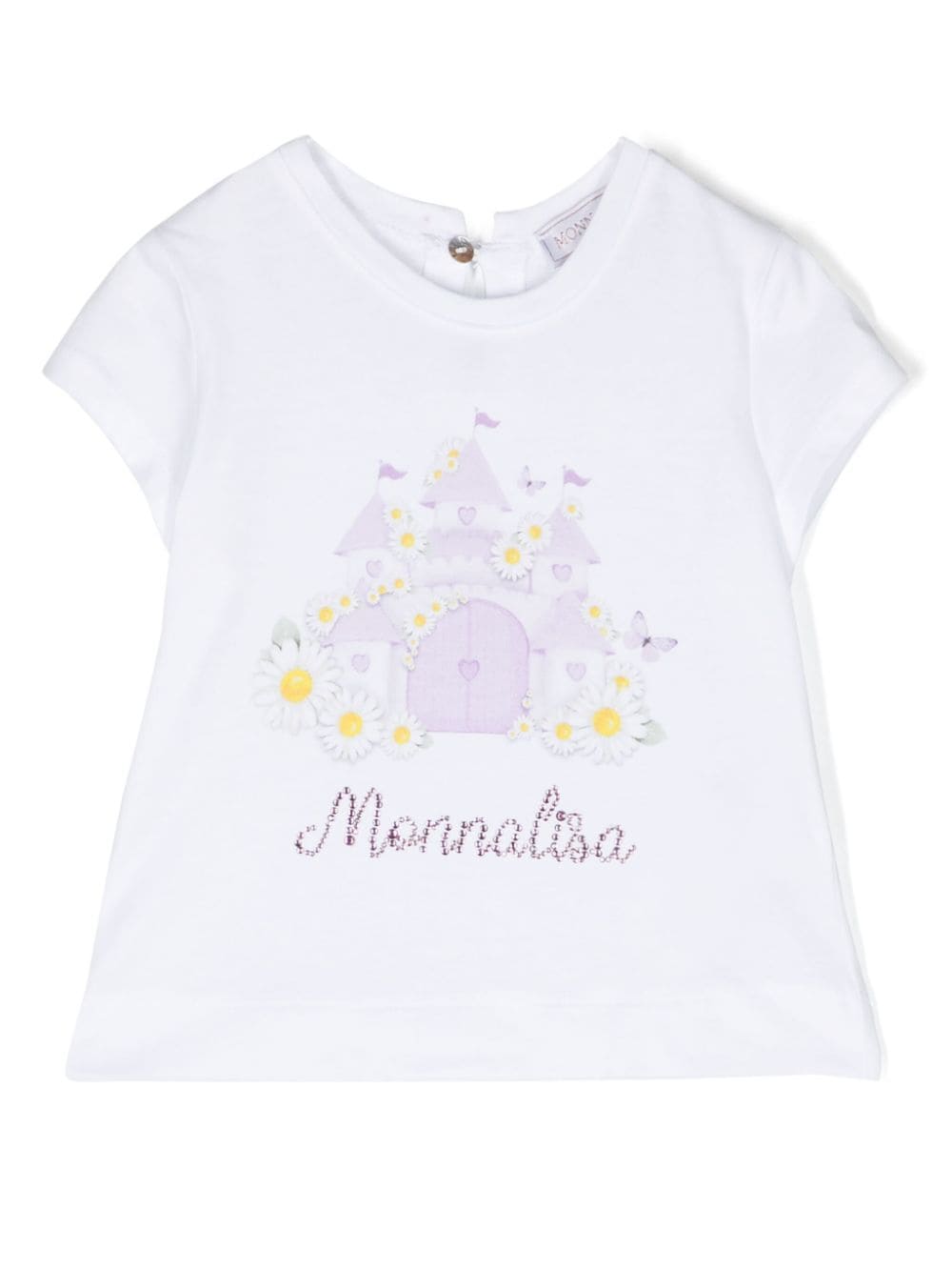 T - shirt St. Castello con stampa grafica - Rubino Kids