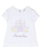 T - shirt St. Castello con stampa grafica - Rubino Kids