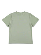 T-shirt verde per bambina con stampa a scacchiera Stella McCartney - Rubino Kids