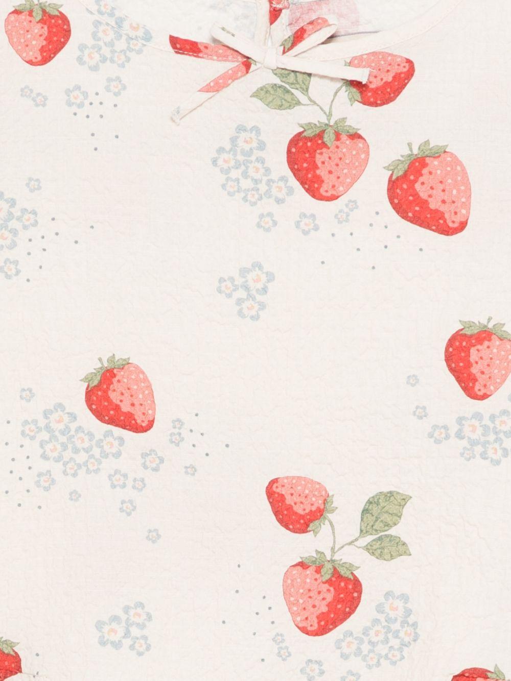 Top per bambina Konges Slojd beige con dettaglio fiocco - Rubino Kids