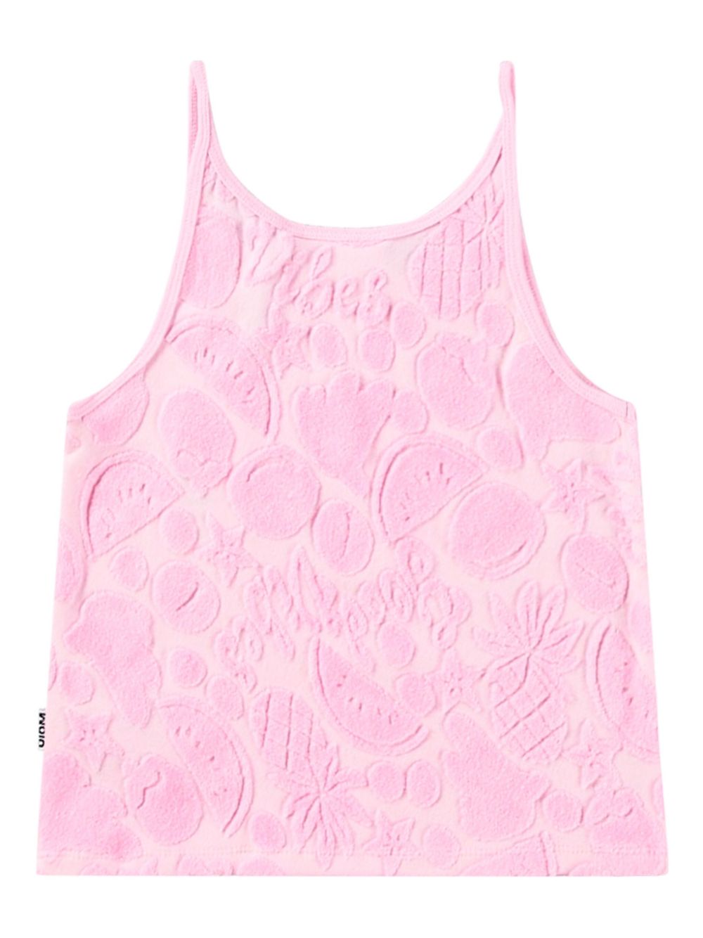 Top per bambina Molo rosa con stampa grafica all - over - Rubino Kids