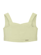 Top per bambina Monnalisa verde con bottoni - Rubino Kids