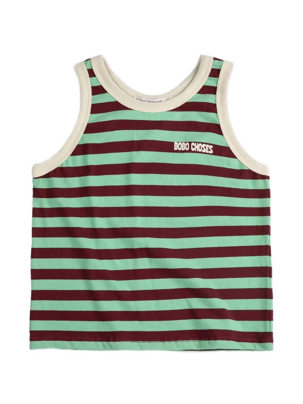 Top per bambino Bobo Choses multicolore con design a righe - Rubino Kids