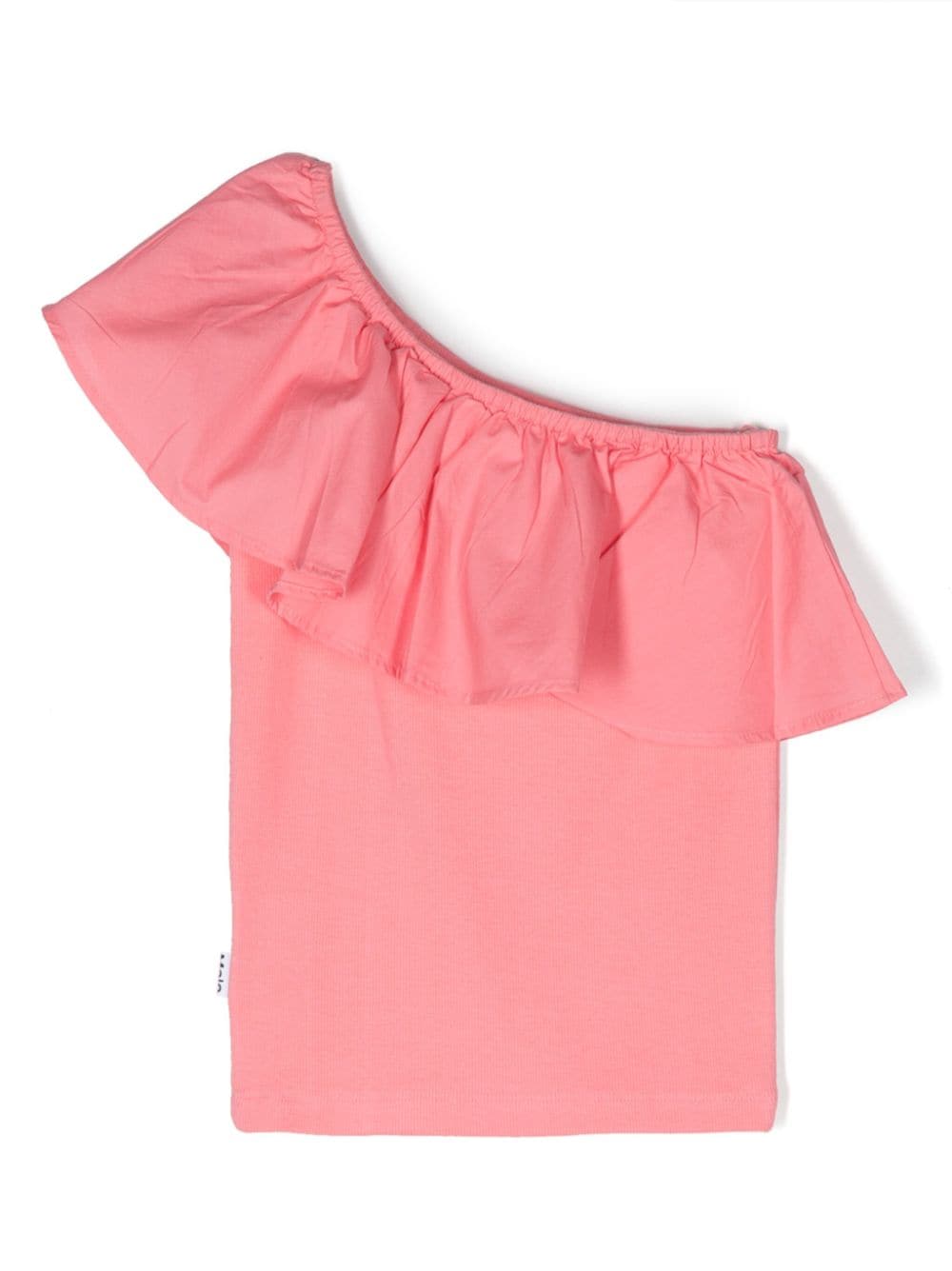 Top Rebecca monospalla con ruches - Rubino Kids