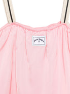 Top sportivo per bambina Palm Angels Kids rosa con finitura satinata - Rubino Kids