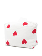 Trousse per neonati Petit Bateau bianca con stampa a cuori - Rubino Kids