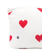 Trousse per neonati Petit Bateau bianca con stampa a cuori - Rubino Kids