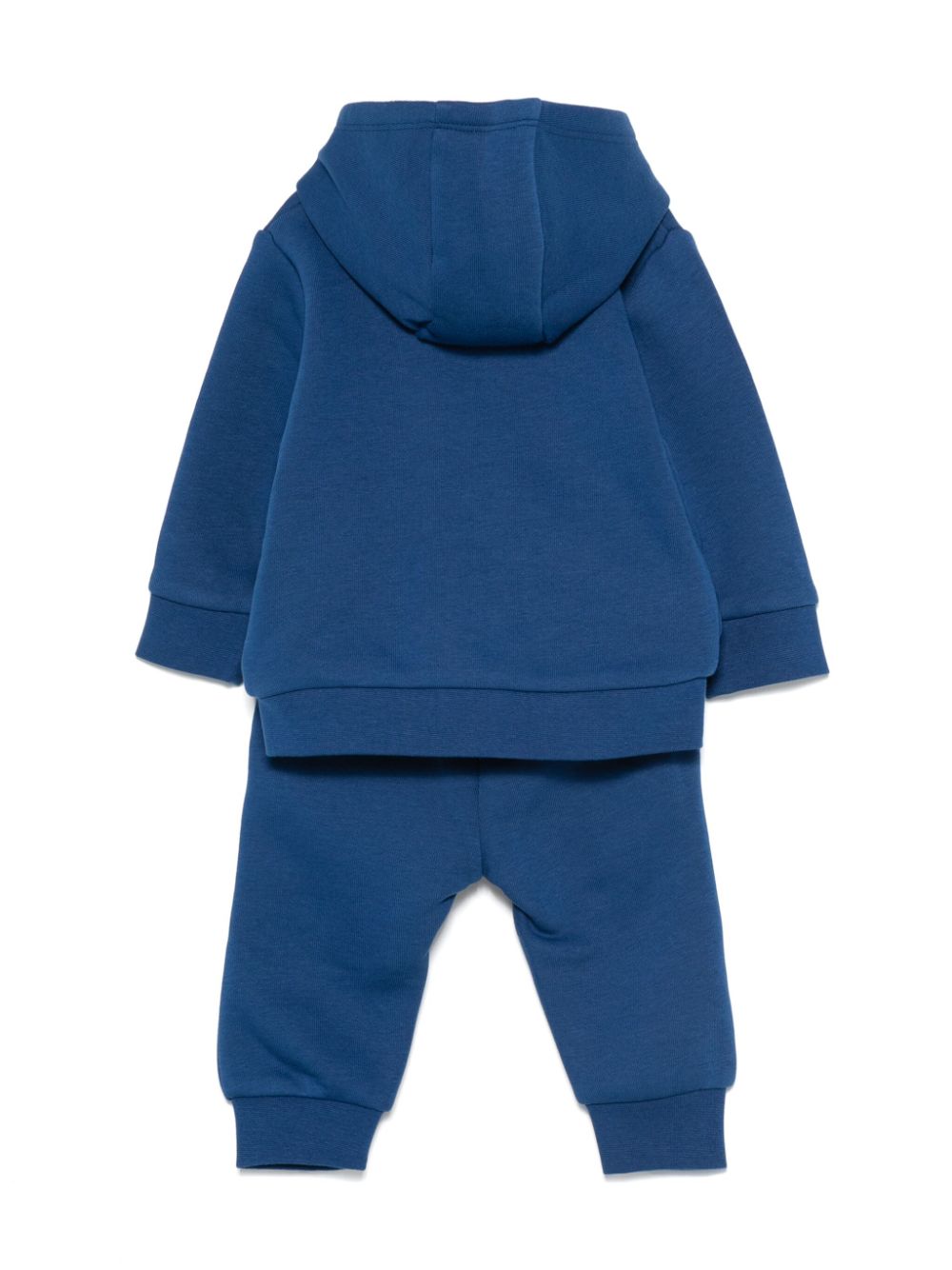 Tuta con stampa logo per neonato BOSS Kidswear blu con cappuccio classico - Rubino Kids