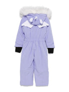 Tuta da neve per bambina Roarsome The Unicorn viola con logo - Rubino Kids