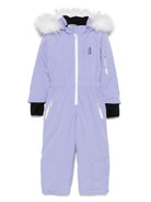 Tuta da neve per bambina Roarsome The Unicorn viola con logo - Rubino Kids