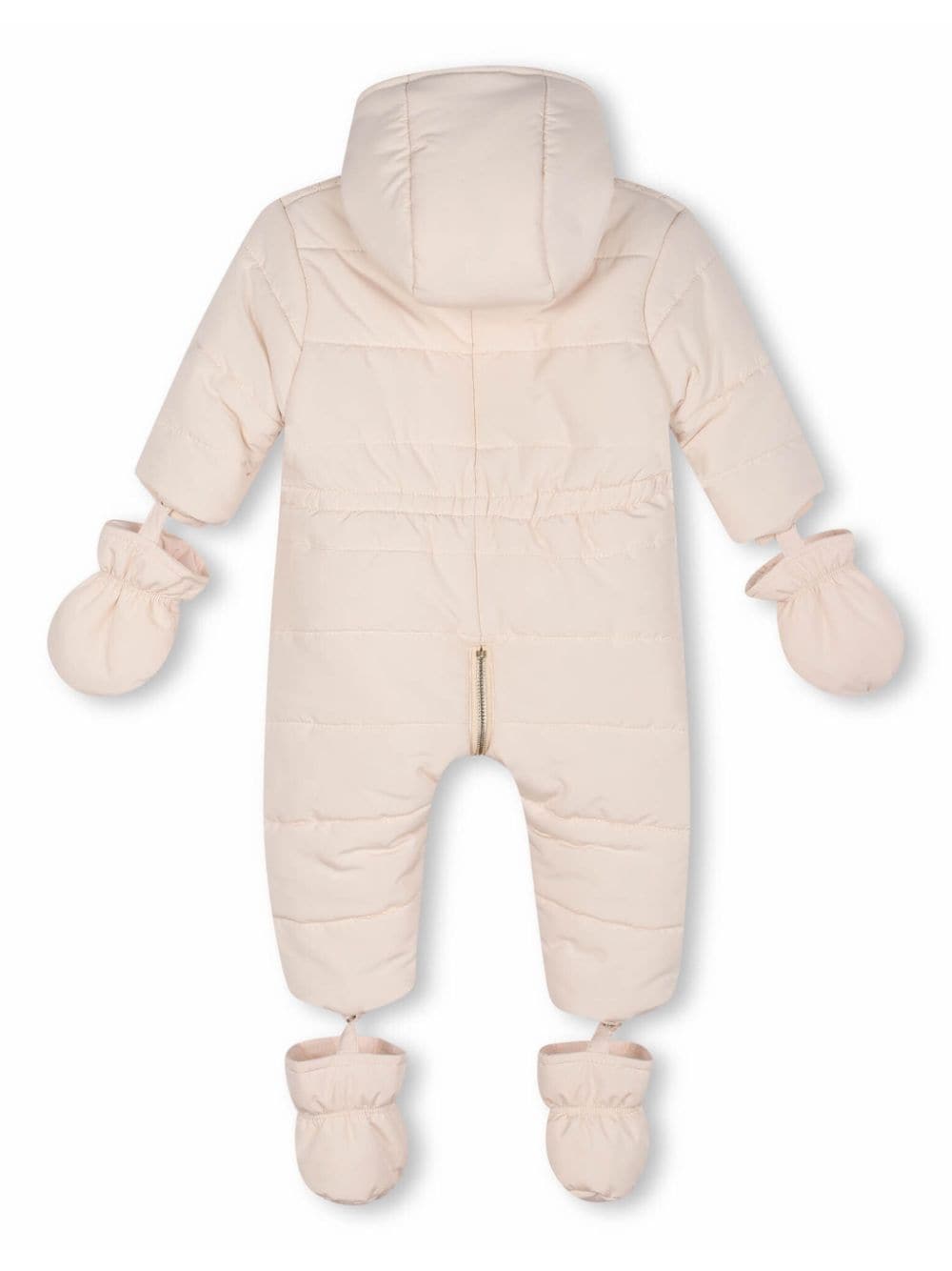 Tuta da neve per neonata Chloé Kids beige con guanti e scarpine - Rubino Kids