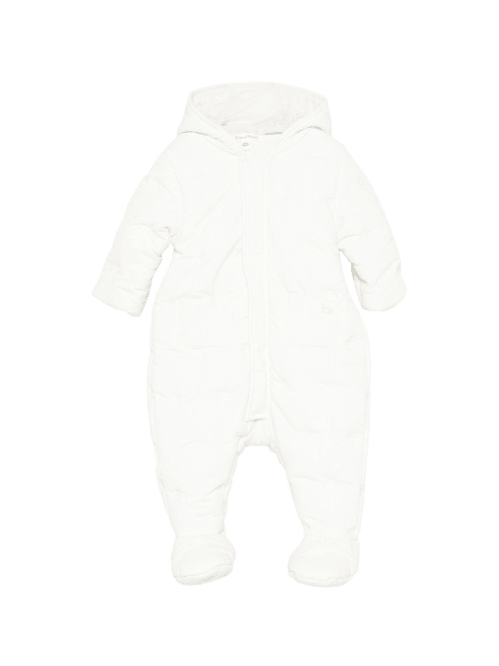 Tuta da neve per neonati Tartine Et Chocolat bianca con design trapuntato - Rubino Kids
