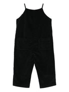 Tuta per neonata Album di Famiglia Kids nera con bottoni - Rubino Kids