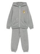 Tuta sportiva con motivo Tiger per bambino Kenzo Kids grigio con set di due - Rubino Kids