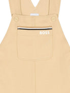 Tutina da neonato Boss Kids beige con taschino - Rubino Kids