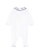 Tutina per bambino Tartine & Choccolat azzurro con stampa a fiori - Rubino Kids