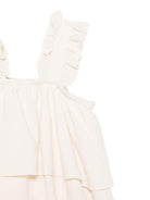 Tutina per neonata Donsje beige con design a strati - Rubino Kids