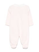 Tutina per neonata Fendi Kids rosa con berretto e bavaglino - Rubino Kids