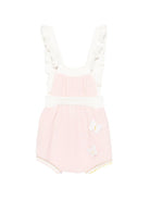 Tutina per neonata Gensami rosa con ruches - Rubino Kids