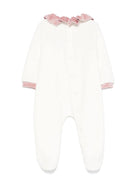 Tutina per neonata La Stupenderia bianco con motivo Teddy Bear e fiocco - Rubino Kids