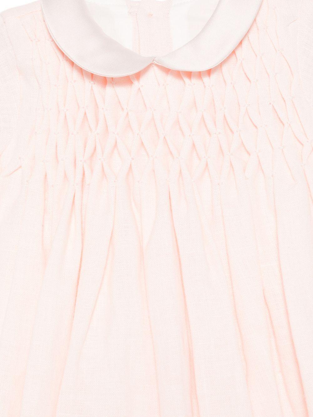 Tutina per neonata La Stupenderia rosa con dettagli arricciati - Rubino Kids