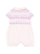 Tutina per neonata Missoni Kids rosa chiaro con motivo a zig zag - Rubino Kids