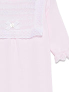 Tutina per neonata Paz Rodriguez rosa con ruches - Rubino Kids