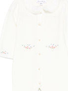 Tutina per neonata Tartine & Chocolat bianco con ricamo a fiori<BR/> - Rubino Kids