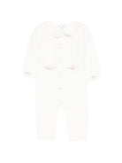 Tutina per neonata Tartine & Chocolat bianco con ricamo a fiori<BR/> - Rubino Kids