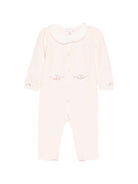 Tutina per neonata Tartine & Chocolate rosa chiaro con ricamo a fiori - Rubino Kids