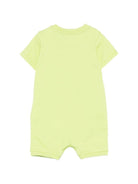 Tutina per neonati Moschino Kids verde con Teddy Bear sul davanti - Rubino Kids