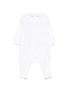 Tutina per neonati Tartine & Chocolat bianco con dettaglio con punto smock - Rubino Kids