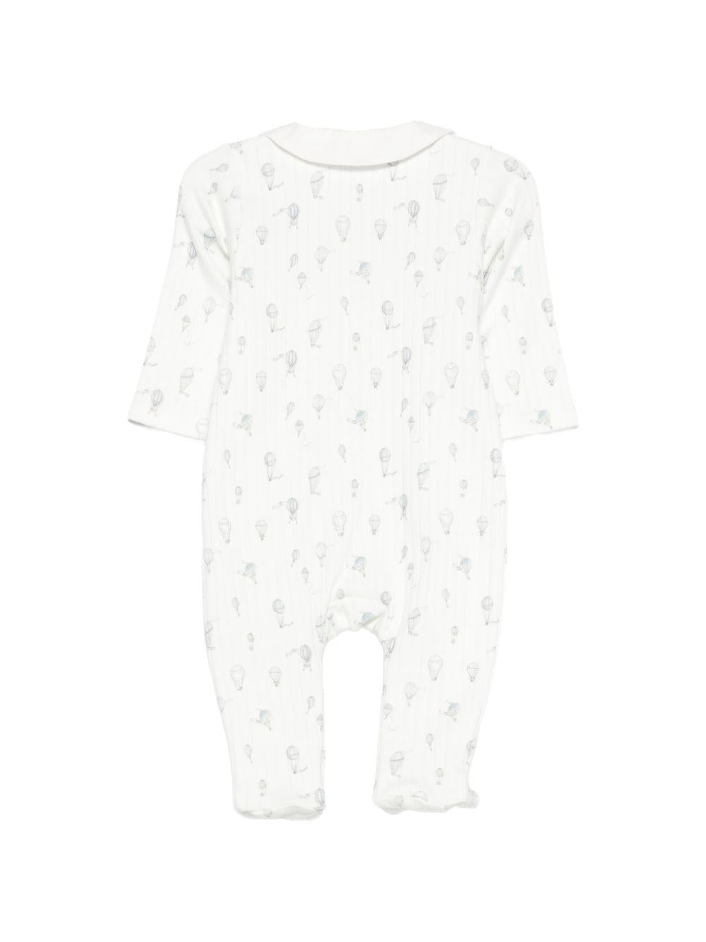 Tutina per neonati Tartine & Chocolat bianco con stampa a palloncino - Rubino Kids