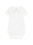 Tutina per neonati Tartine Et Chocolat bianca con dettagli ricamati - Rubino Kids