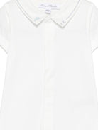 Tutina per neonati Tartine Et Chocolat bianca con dettagli ricamati - Rubino Kids