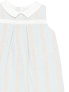 Tutina per neonato La Stupenderia azzurro con motivo a righe - Rubino Kids