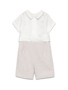 Tutina per neonato La Stupenderia beige con inserti - Rubino Kids